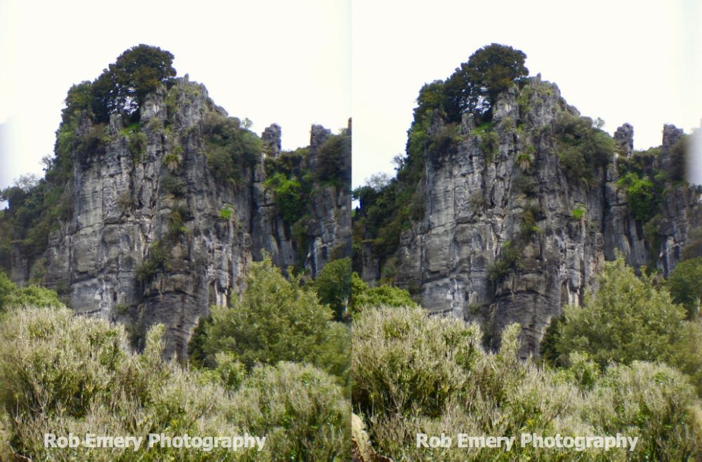 Cliffs near Hairy Feet Waitomo