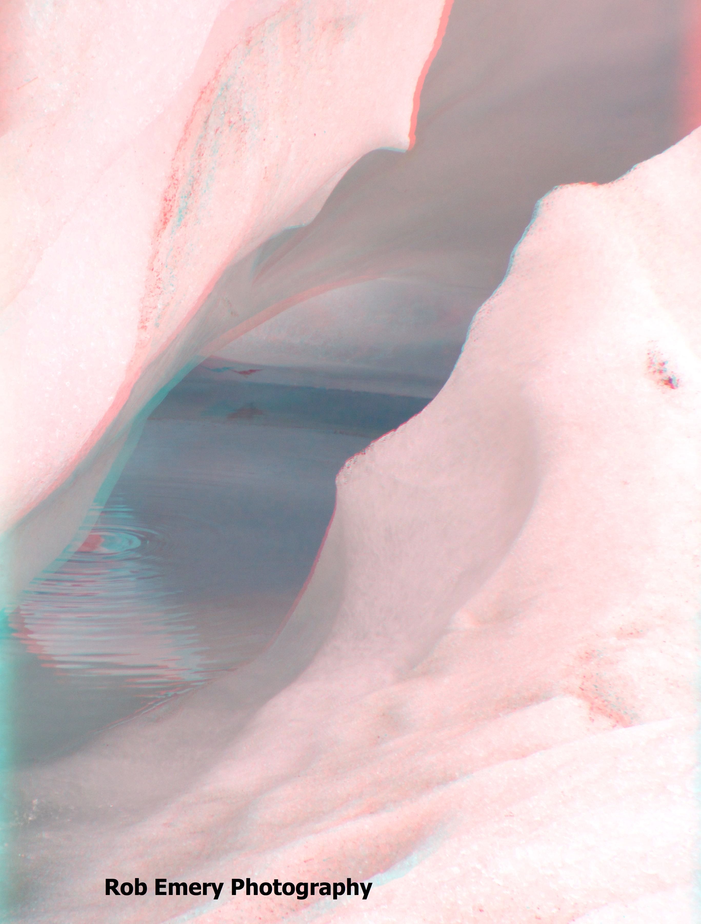 cave in glacier