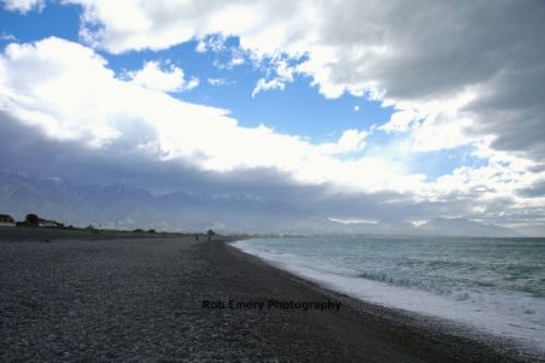 Kaikoura beach, before the earthquake